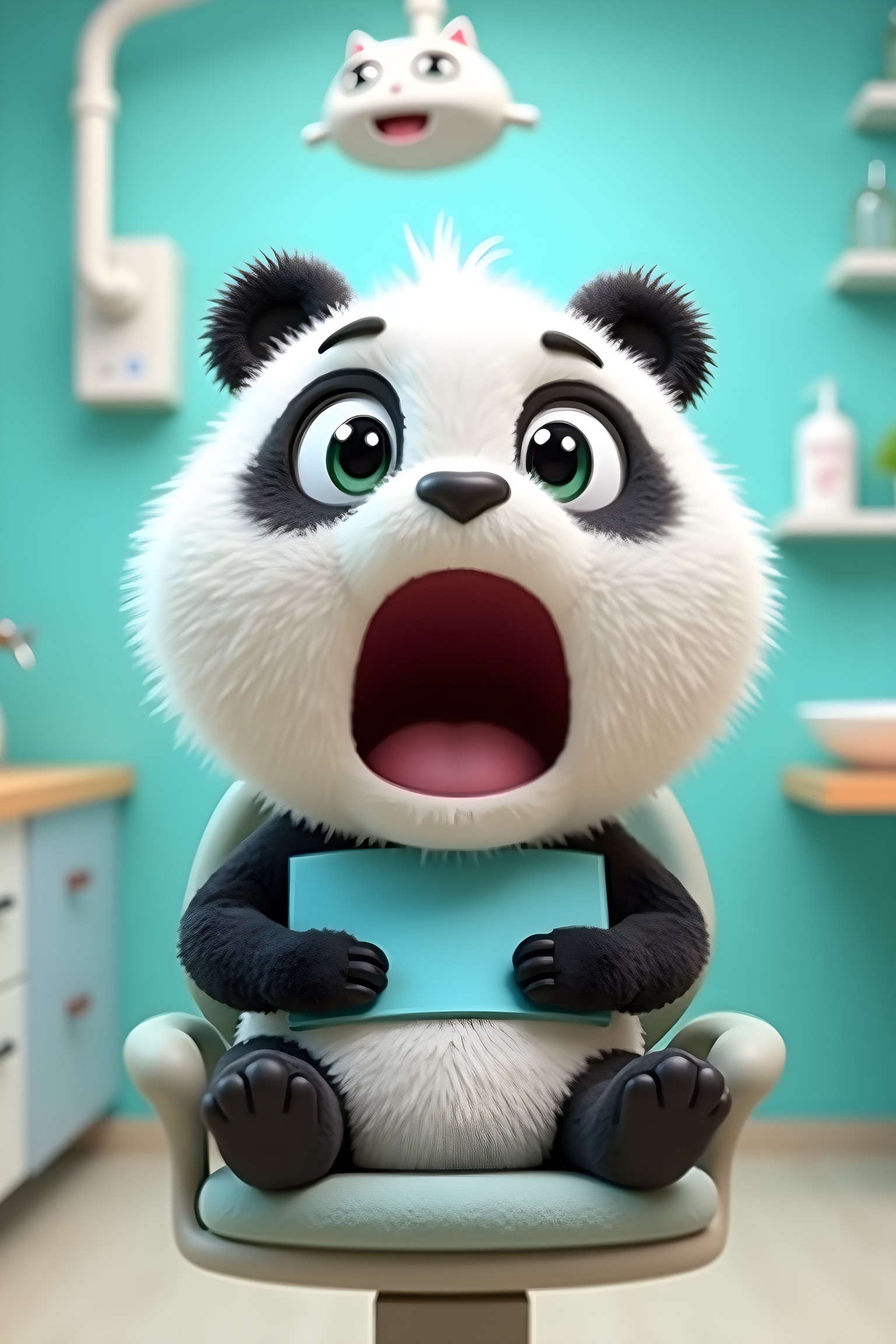 Panda, an Animal Friends patient
